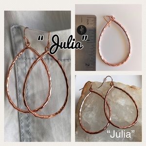 Premier design “Julia” earrings rose gold